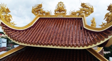 Ngói âm dương Hải Long Bát Tràng