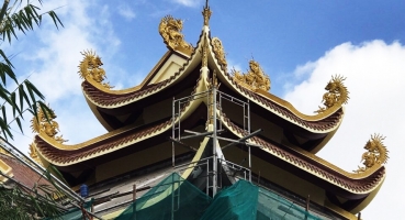 Ngói âm dương Bát Tràng