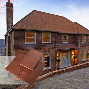 ngói ManVillas biệt thự núi màu đỏ đẩm arcilla