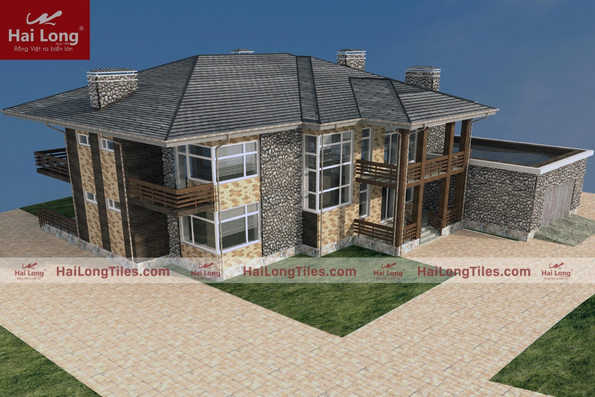 gạch cổ lát nền men khô gạch cổ lát nền men khô