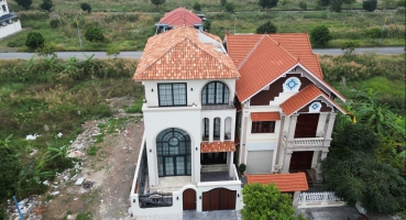 Kiến trúc Địa Trung Hải cũng có thể ứng dụng với biệt thự nhà phố