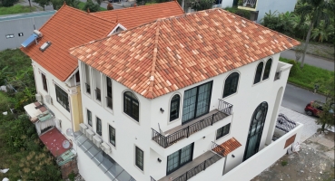 Kiến trúc Địa Trung Hải cũng có thể ứng dụng với biệt thự nhà phố