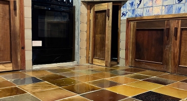 Gạch lát nền men cổ thủ công - Kiến trúc vintage - Dự án chị Thu tại Đà Lạt