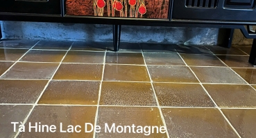 Gạch lát nền men cổ thủ công - Kiến trúc vintage - Dự án chị Thu tại Đà Lạt