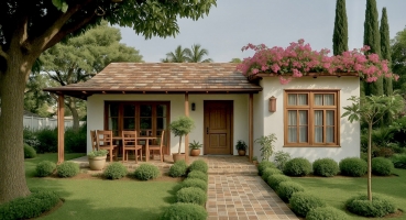 Phối cảnh ngói ManVillas hinh 2