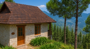 Phối cảnh ngói ManVillas tone nâu hinh 2