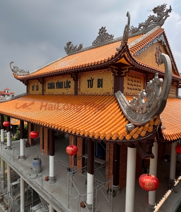 ngói âm dương men hổ phách ngói âm dương men hổ phách