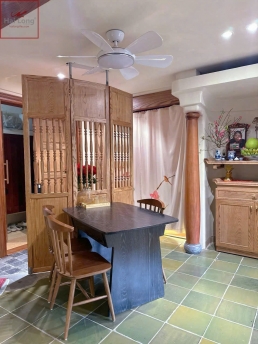 Không gian ứng dụng lát gạch men lá khoai nương 01