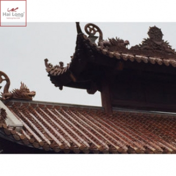 ngói âm dương màu cánh gián