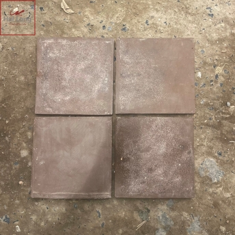 gạch men nâu sành cổ