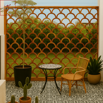 gạch thông gió địa trung hải - gạch thông gió cong