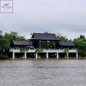 ngói âm dương men ánh thép