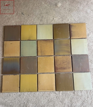 Gạch men hoàng thổ (Dải 5 màu) 01
