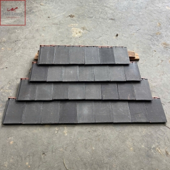 ngói phẳng ManVillas màu ghi xám