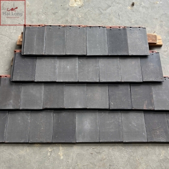 Ngói phẳng ManVillas màu ghi xám