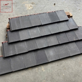 Ngói phẳng ManVillas màu ghi xám