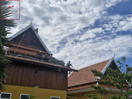 ngói vảy cá lợp chùa đình nhà thờ