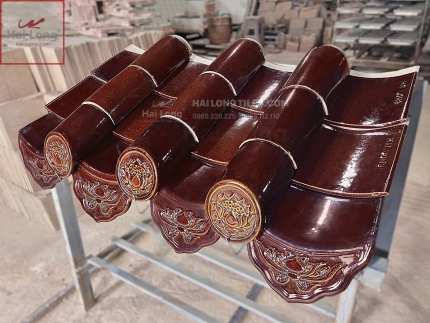 Ngói âm dương Bát Tràng