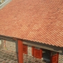 Ngói mũi hài gốm mộc màu nguyên bản tự nhiên -trùng tu kiến trúc chùa Bát Tràng 01