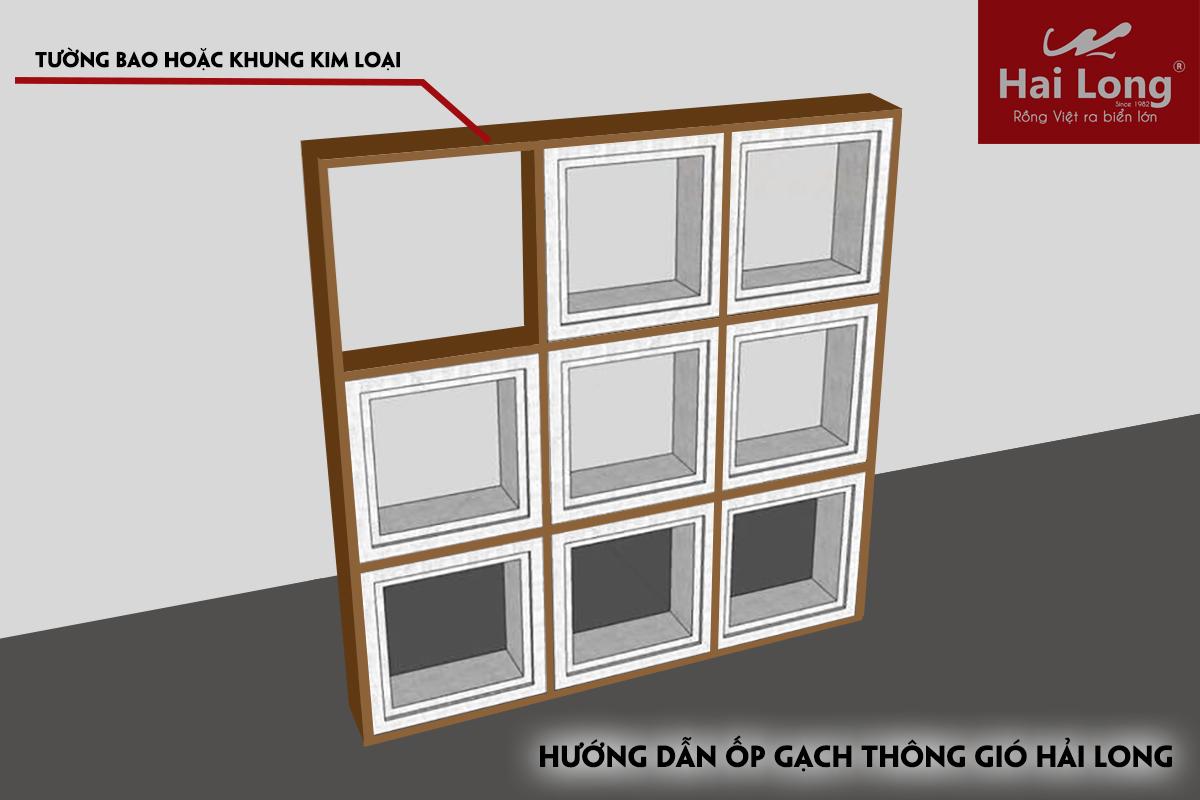 thi công gạch thông gió